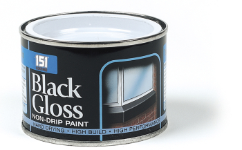 151 180ml Black Gloss Paint